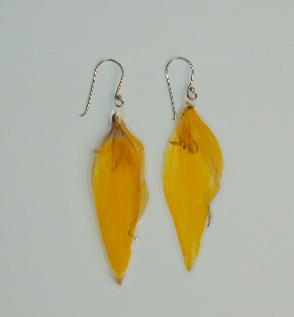 valentine's day gifts - Flower earrings at Mountain Made Art Gallery