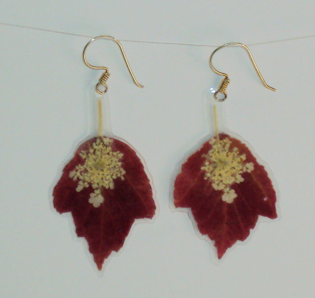 valentine's day gifts - Flower earrings at Mountain Made Art Gallery