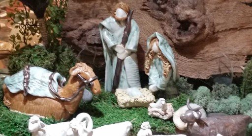 Ceramic Indoor Nativity Scene