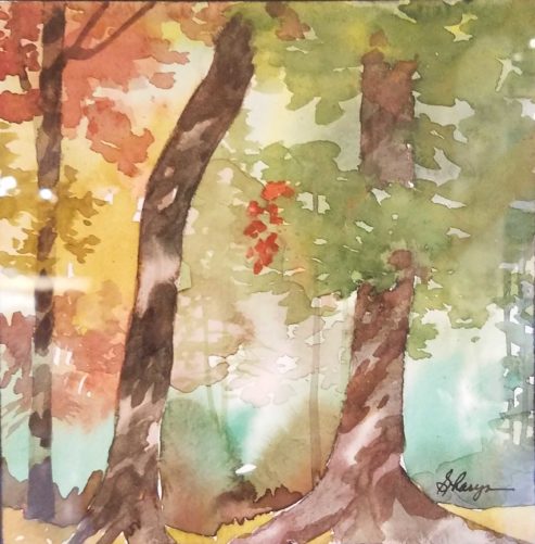 Watercolor Paintings - by Asheville artist Sharyn Fogel