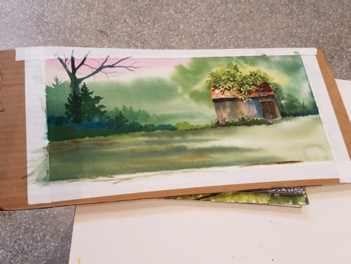 Watercolor Paintings - by Asheville artist Sharyn Fogel