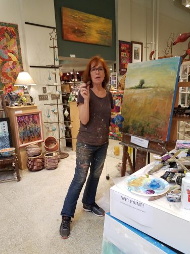 Nan Davis - Contemporary Fine Art Paintings, Mountain Made, a downtown Asheville art gallery