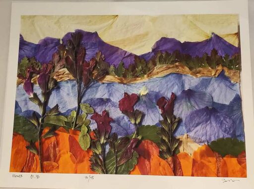 Pressed Flower Art by Susan McChesney - Mountain Made Art Gallery