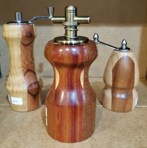 Wooden Sault And Pepper Grinder Spice Grinder Pepper Mill Coffee Beens  Grinder